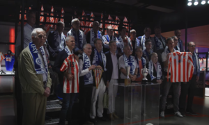 Territorio Atleti honra al histórico equipo de voleibol del Atlético de Madrid